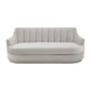Peyton Light Grey Velvet Loveseat