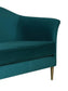 Plato Aqua Velvet Sofa