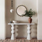 Lupita White Console Table