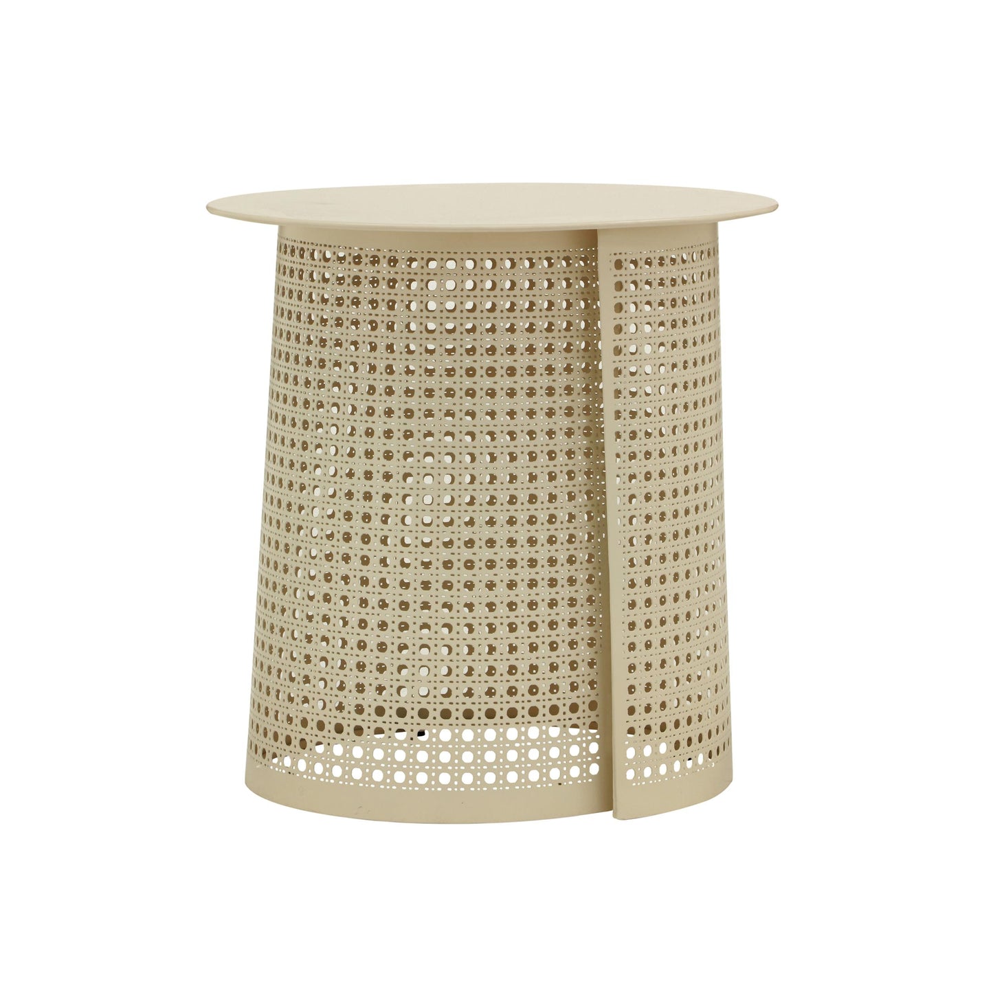 Pesky Eggnog Cream Side Table