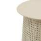 Pesky Eggnog Cream Side Table
