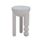 Morse White Wooden Accent Table