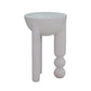 Morse White Wooden Accent Table