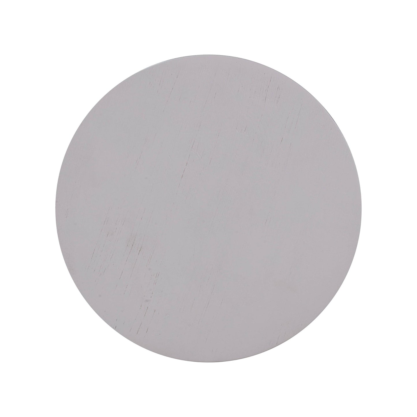 Morse White Wooden Accent Table