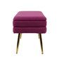 Ziva Plum Storage Bench