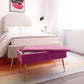 Ziva Plum Storage Bench