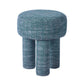 Claire Teal Green Knubby Stool