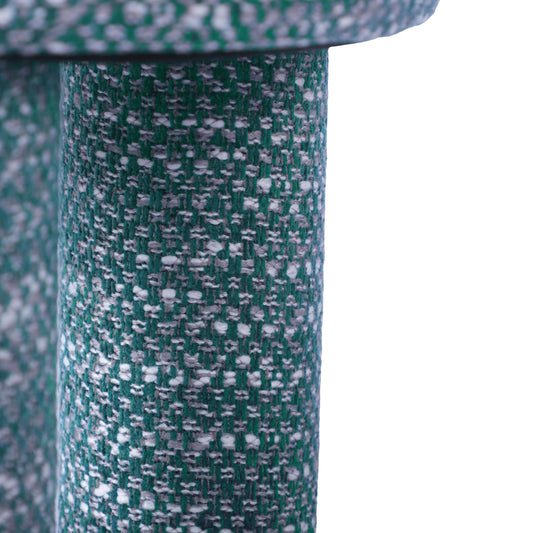 Claire Teal Green Knubby Stool