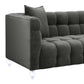 Bea Grey Velvet Sofa