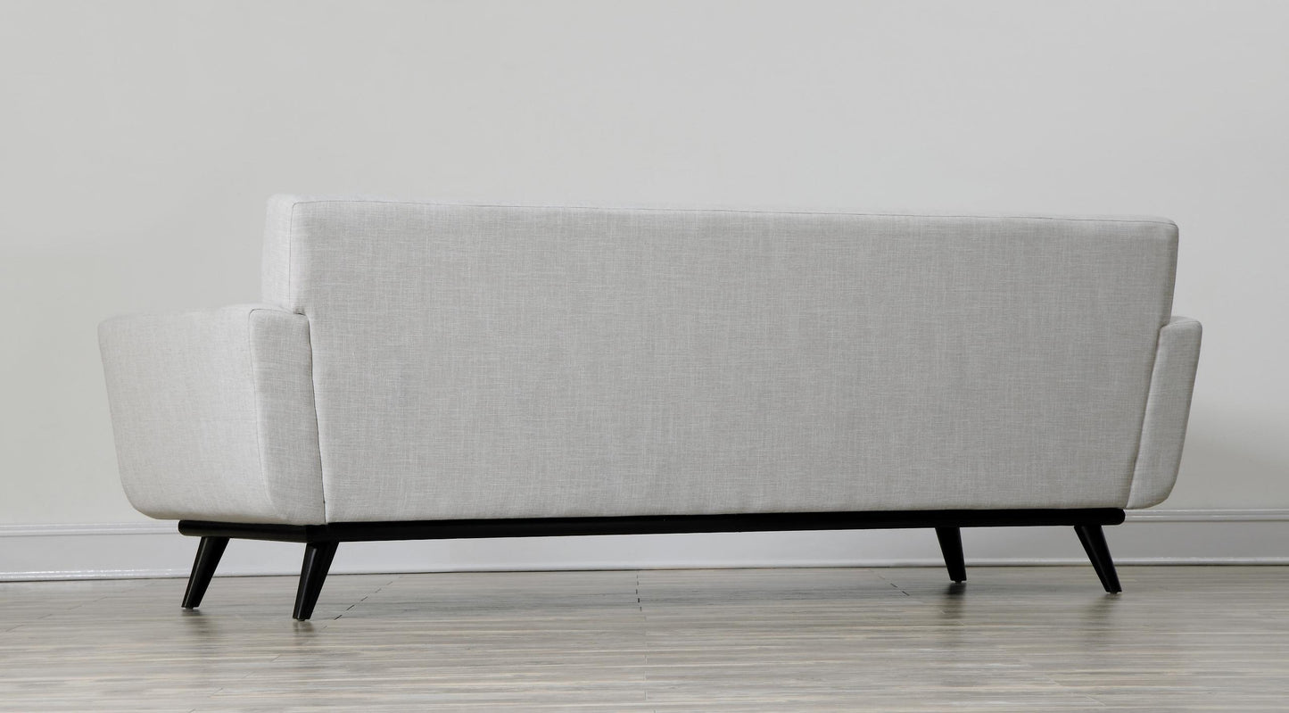 James Beige Linen Sofa