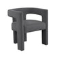 Sloane Dark Grey Velvet Dining Chair