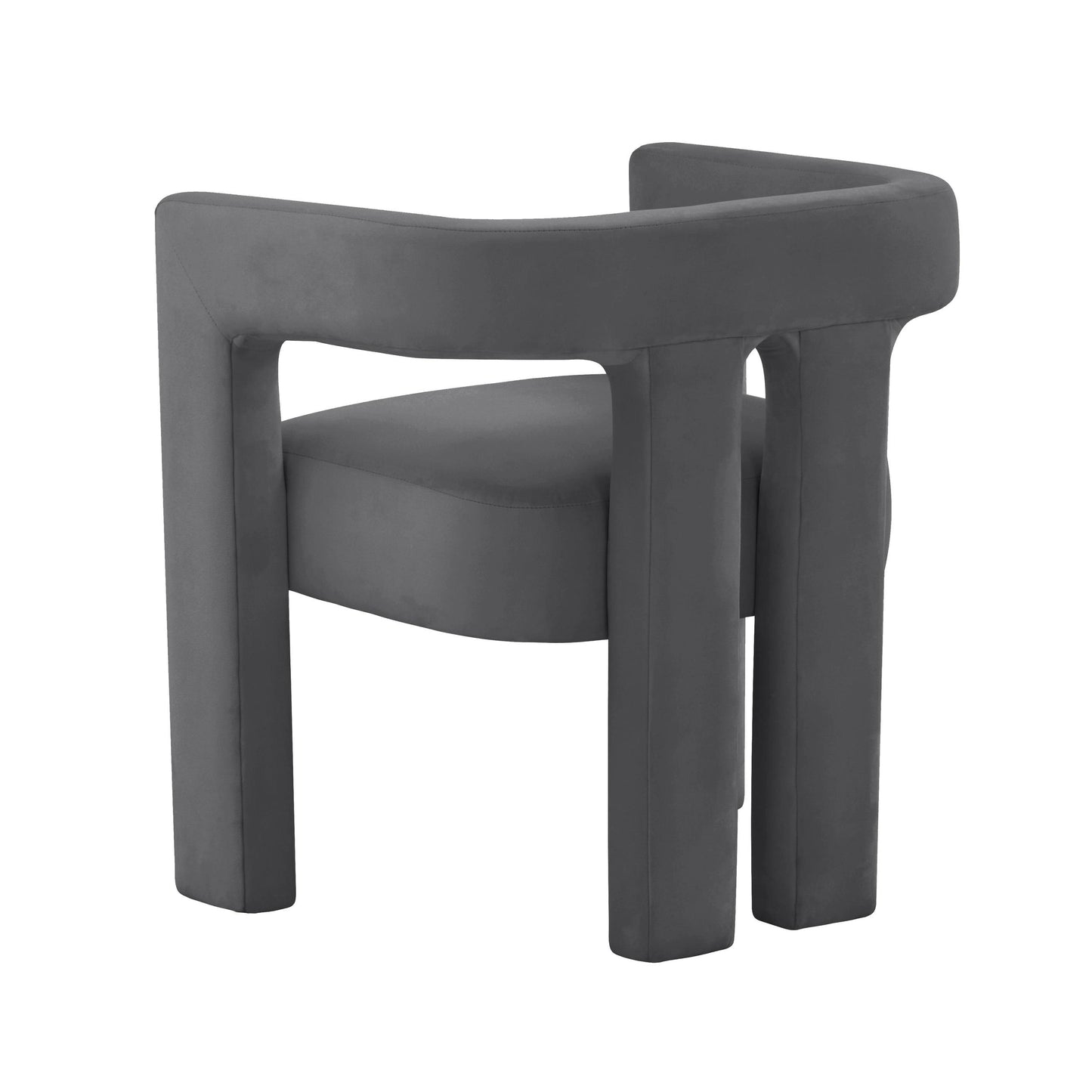 Sloane Dark Grey Velvet Dining Chair