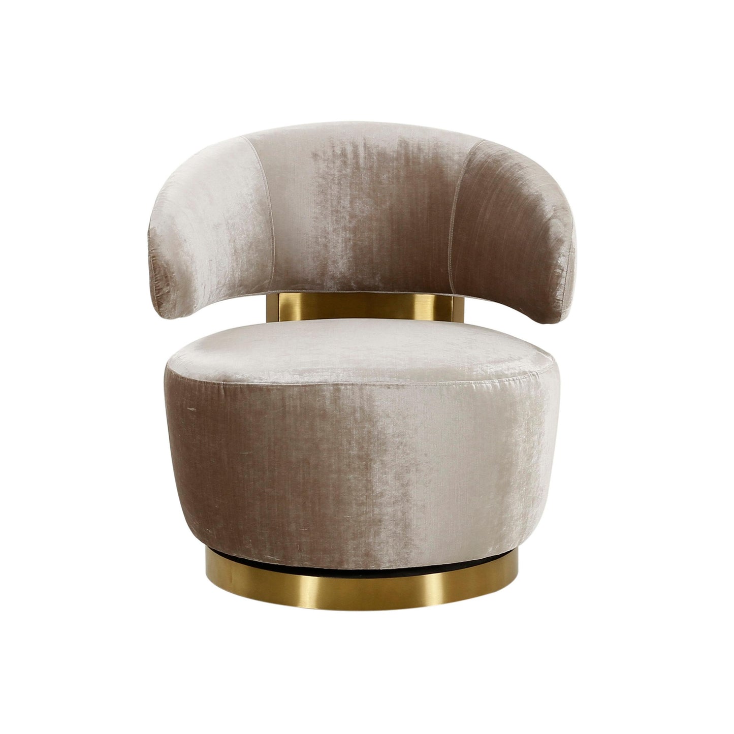 Austin Champagne Velvet Chair