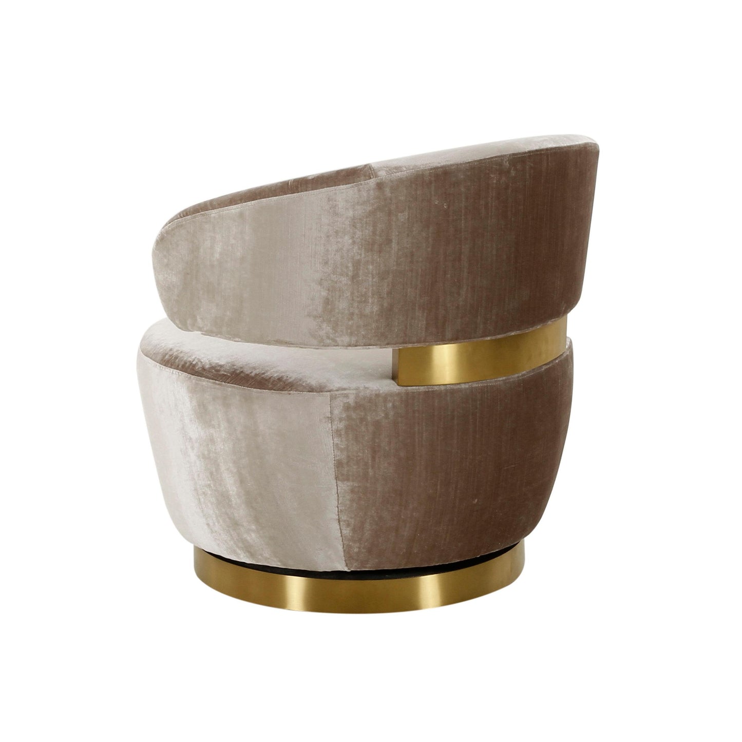 Austin Champagne Velvet Chair