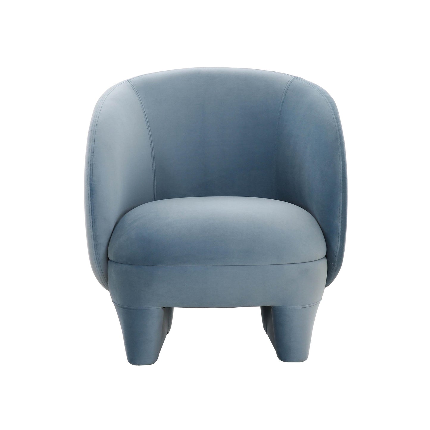 Kiki Bluestone Velvet Accent Chair