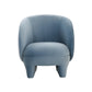 Kiki Bluestone Velvet Accent Chair
