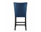Camila Counter Stool, Blue Velvet
