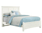 FULL, QUEEN & KING MANSION BED - WHITE FINISH
