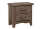 2-DRAWER NIGHTSTAND