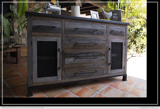 6 Drawers & 2 Doors, Buffet