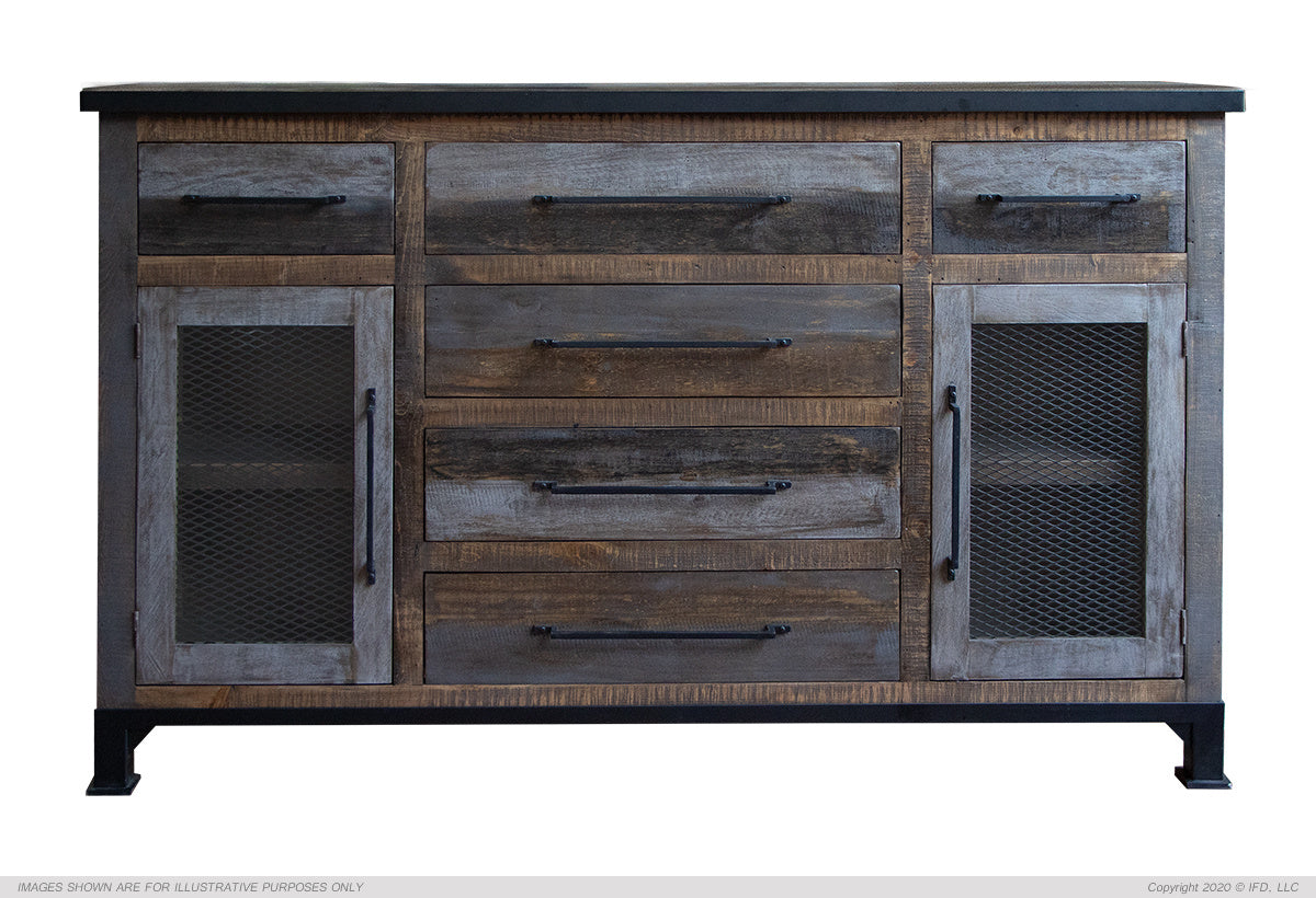 6 Drawers & 2 Doors, Buffet