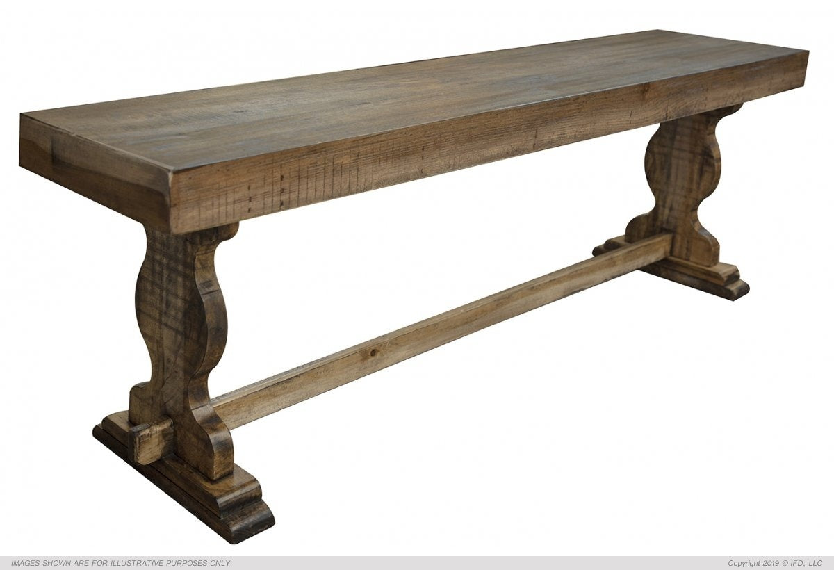 24" Wooden Bench