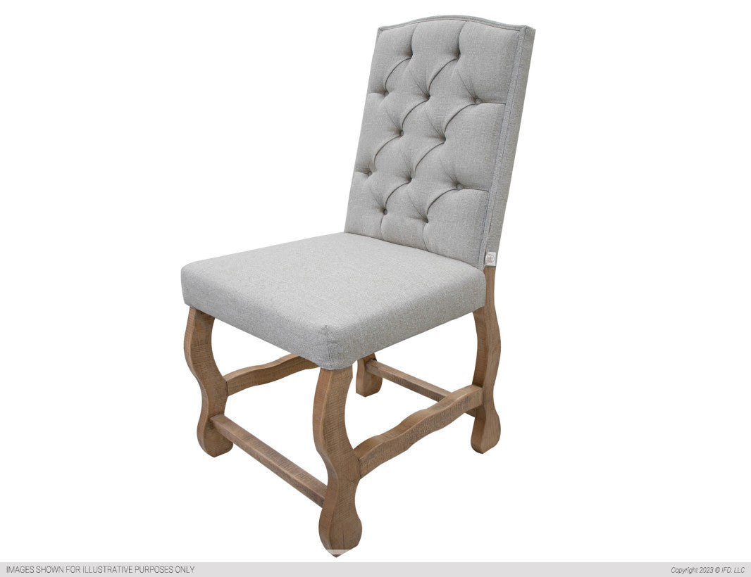 Tufted Backrest Upholstered Chair