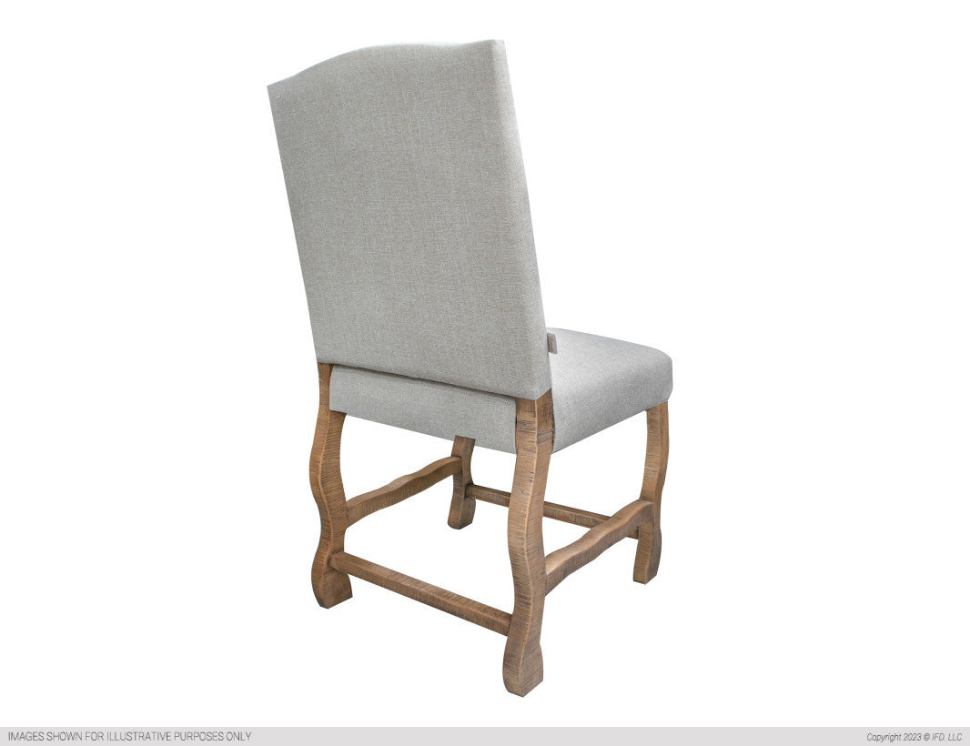 Tufted Backrest Upholstered Chair