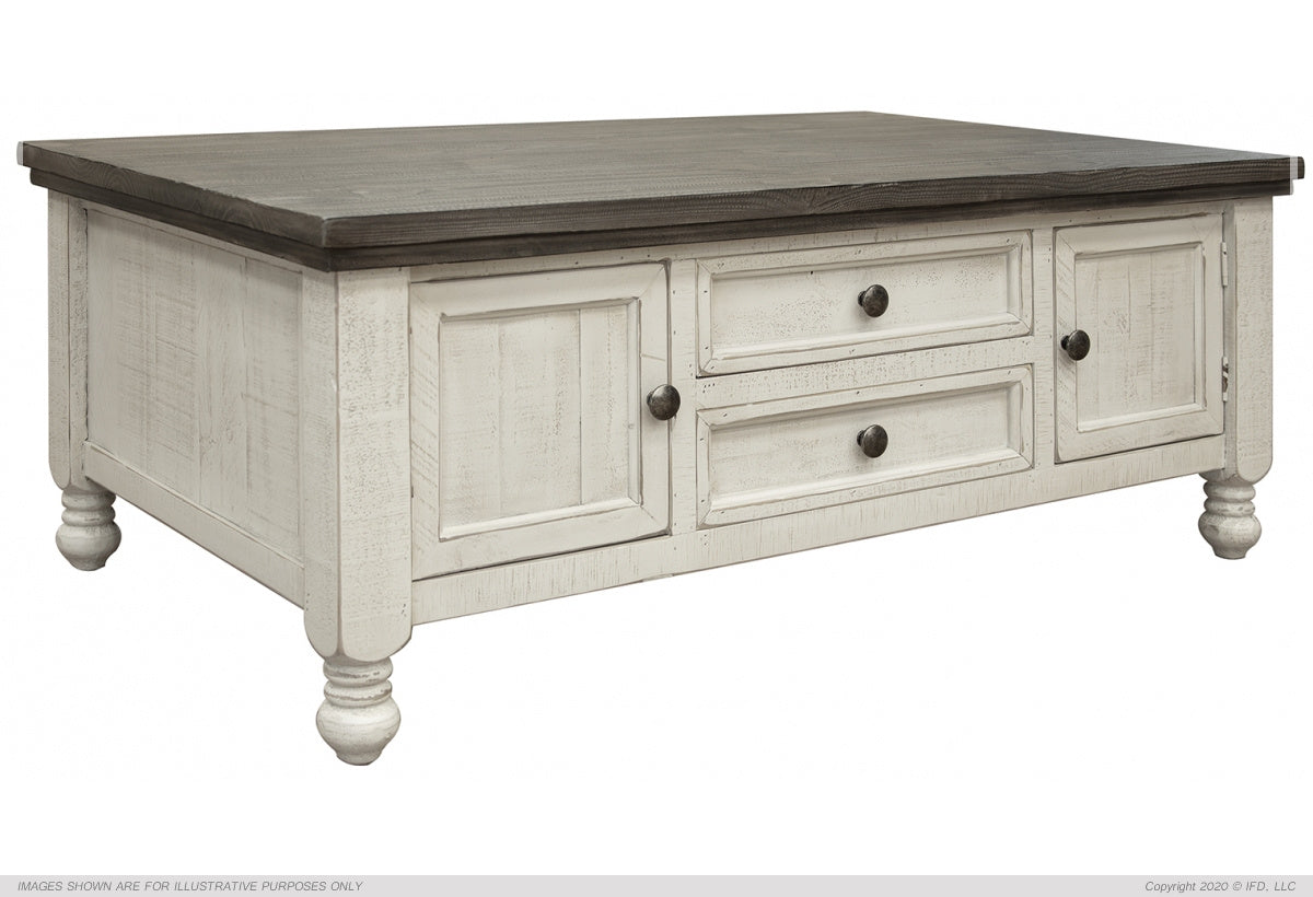 4 Drawers Cocktail Table