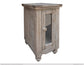 1 Door, Chairside Table Drift Sand finish