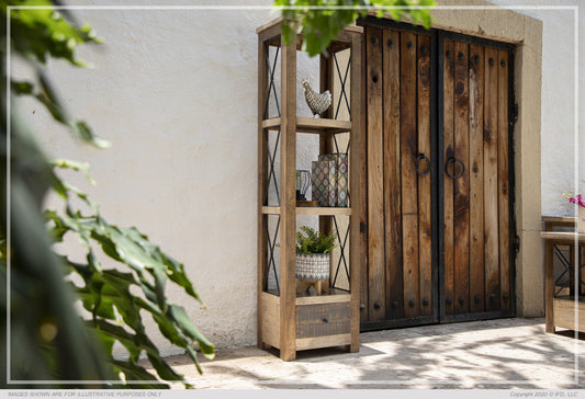 3 Shelves, 1 Drawer Bookcase