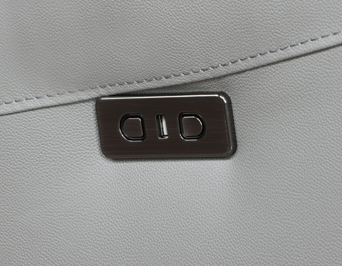 Alexandria Leather 6-Piece Power Reclining Set, Stone