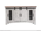 4 Door 80" TV Stand