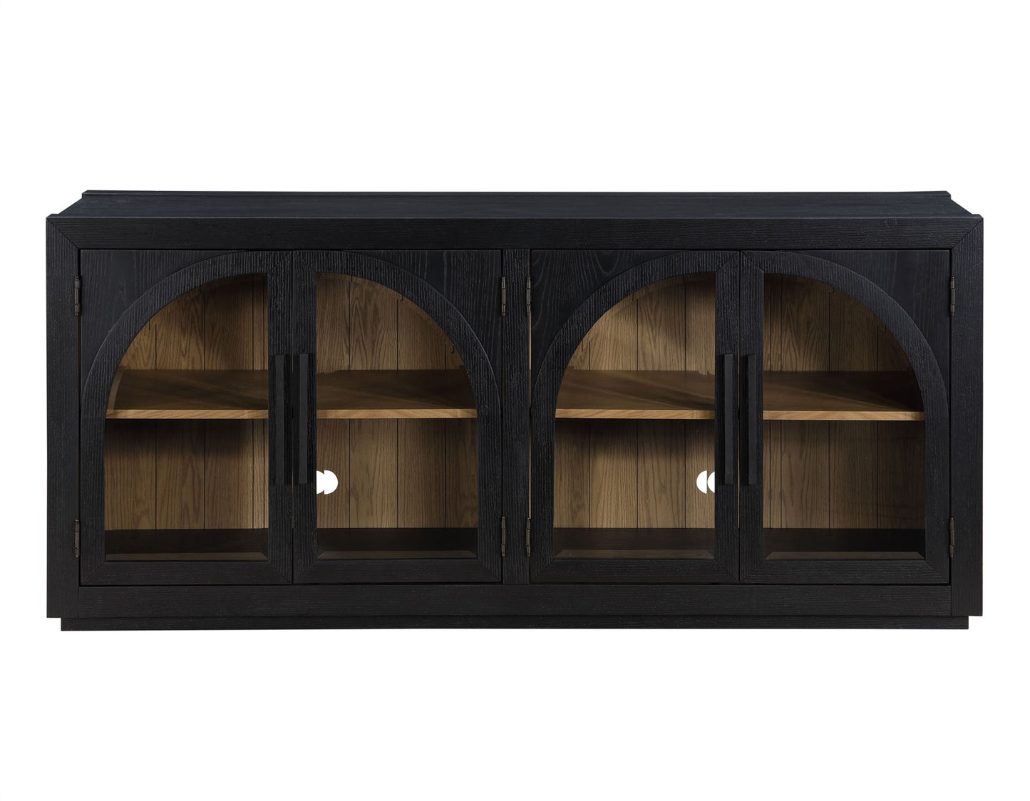 Magnolia Cathedral Doored Server, Black