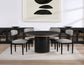 Magnolia Cathedral Doored Server, Black