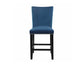 Camila Counter Stool, Blue Velvet
