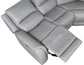 Alexandria Leather 6-Piece Power Reclining Set, Stone