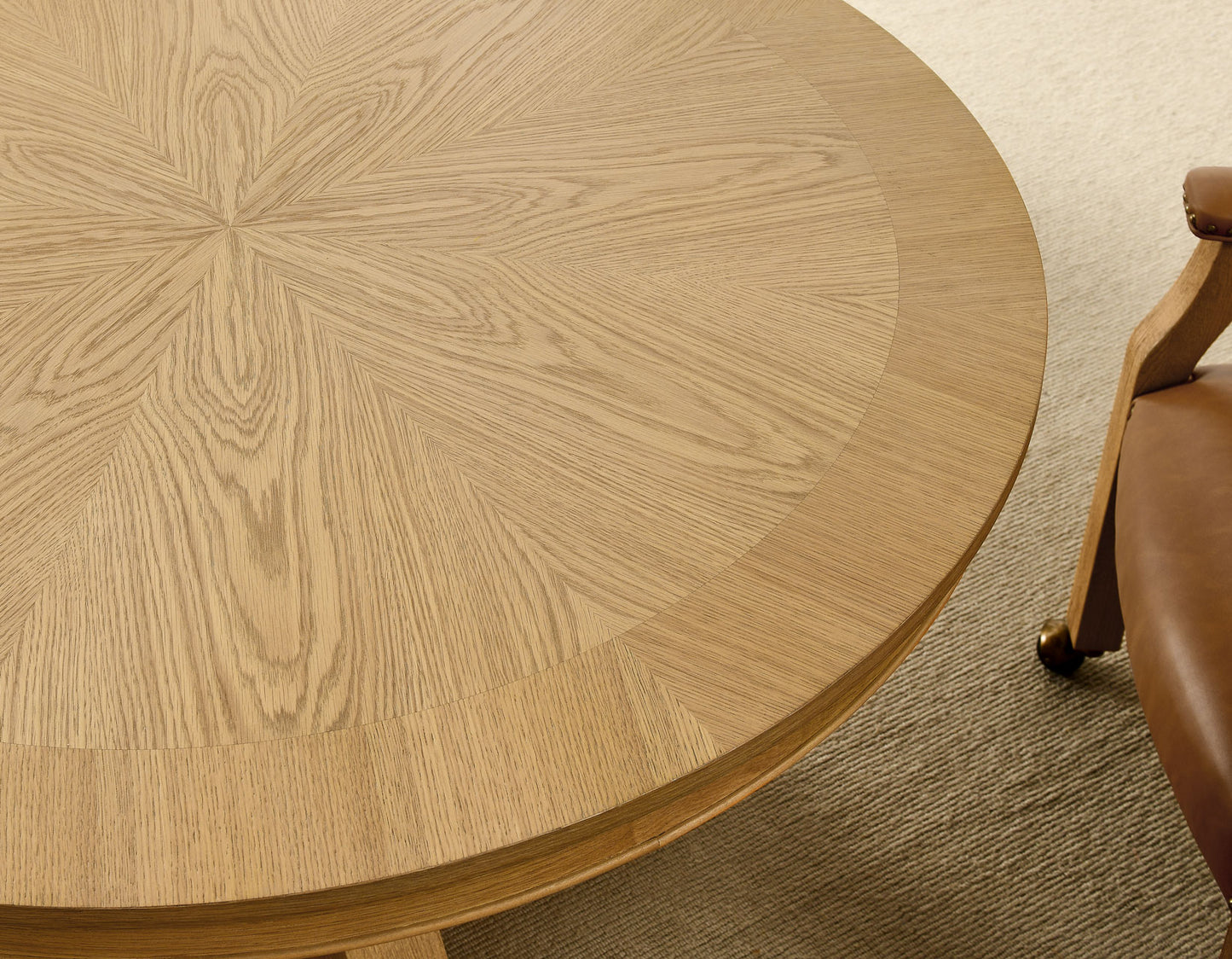 Rylie 6-Piece Game Dining Set, Natural Finish