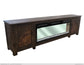 2 Door Electric Fireplace TV Stand 93"